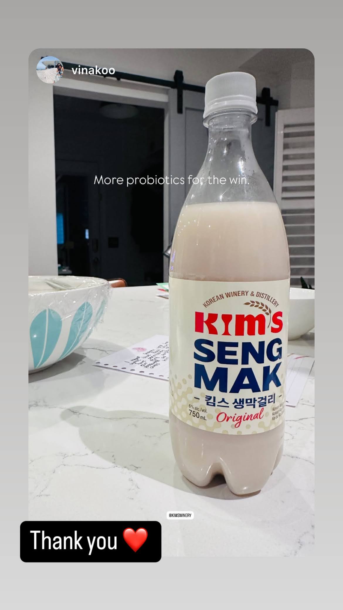 Kim's Seng Makgeolli Original