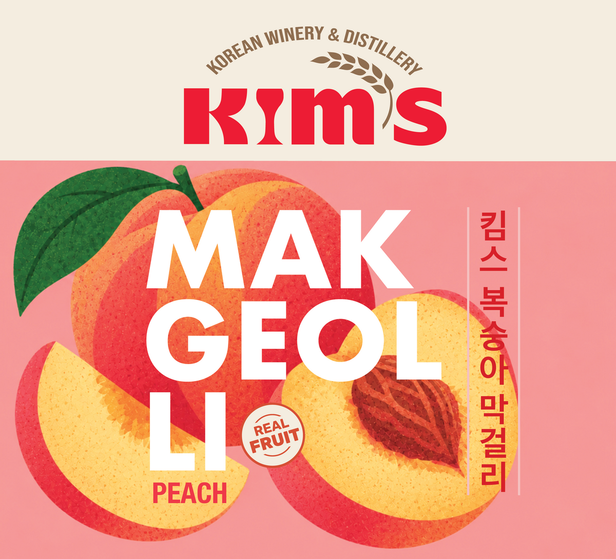Kim's Makgeolli Peach