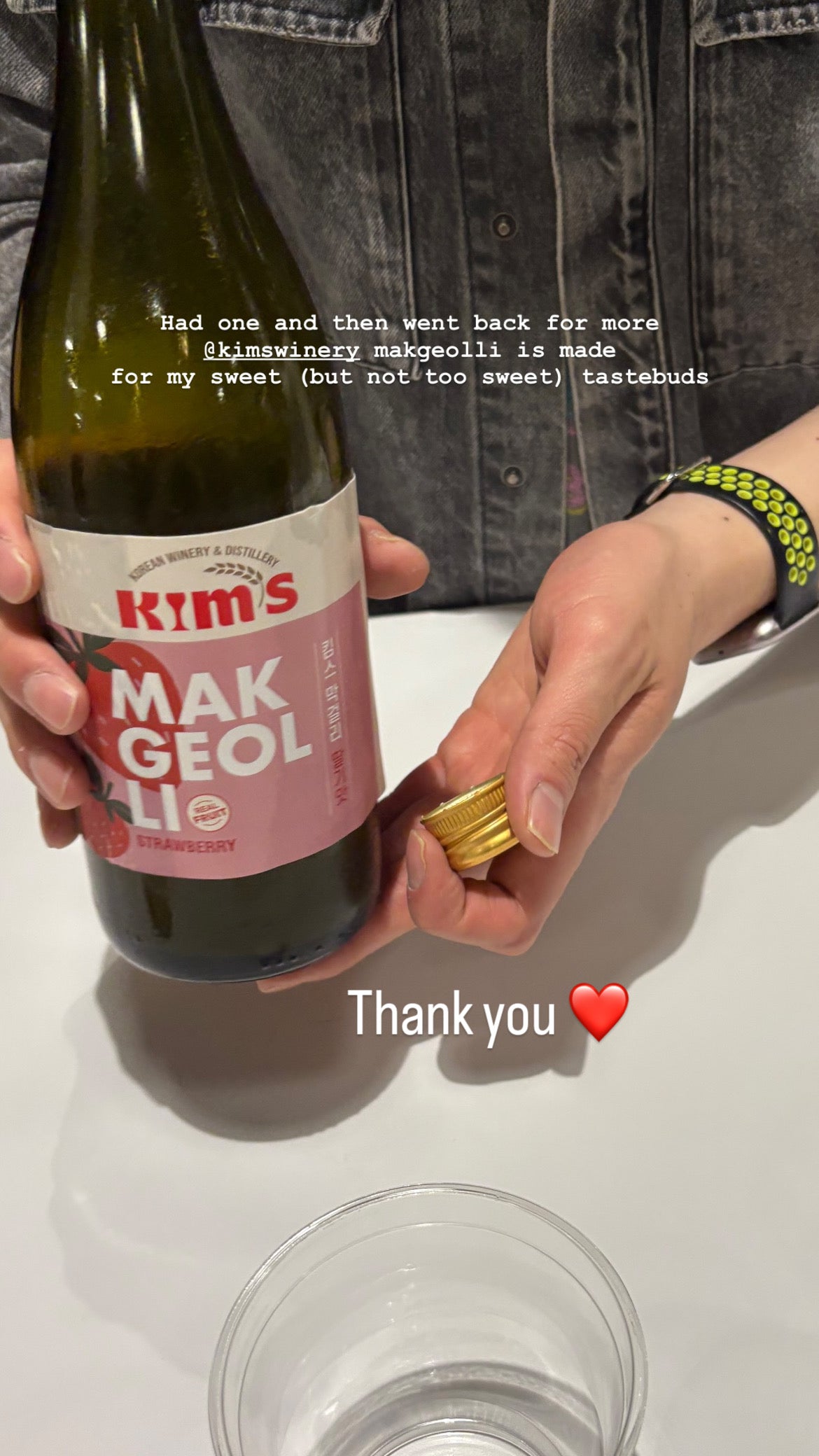 Kim's Makgeolli Strawberry